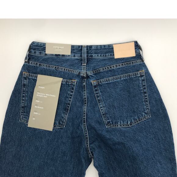 Everlane The Curvy 90s Cheeky Straight Jean 29 Button Fly Ankle - Picture 6 of 7